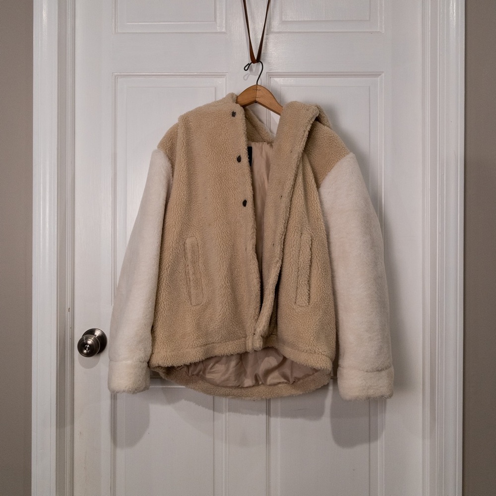 Sherpa Coat - Forever 21